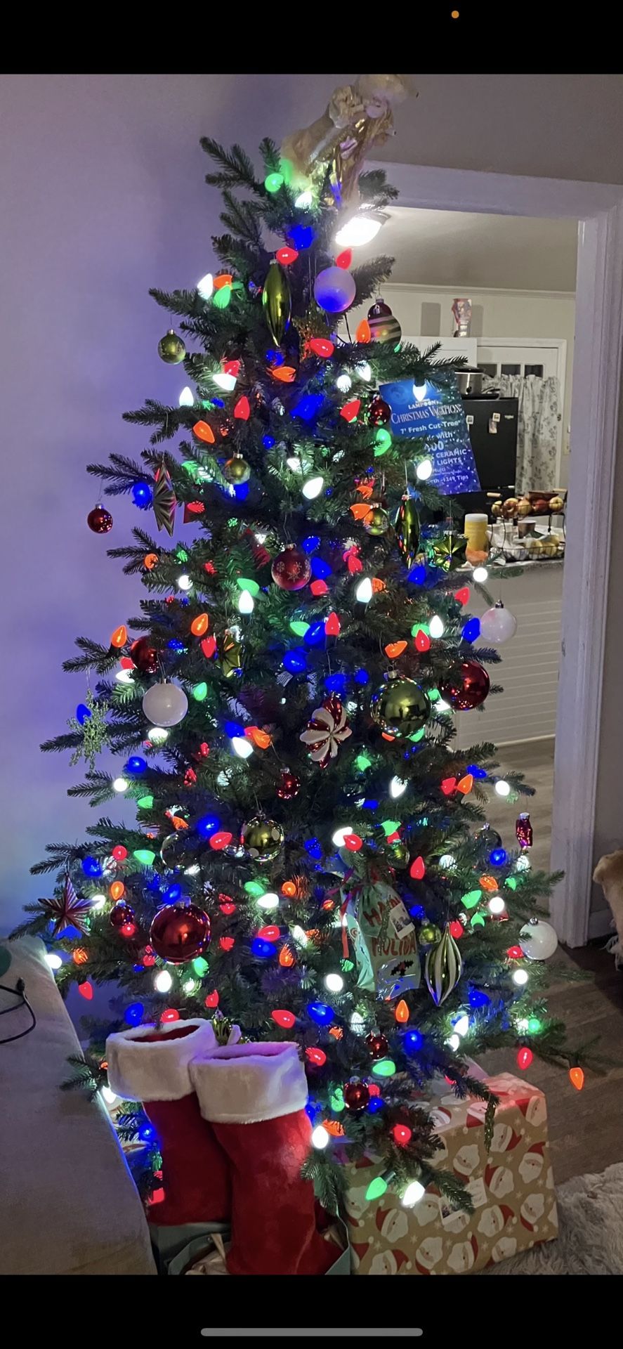 Pre Lit Christmas Tree