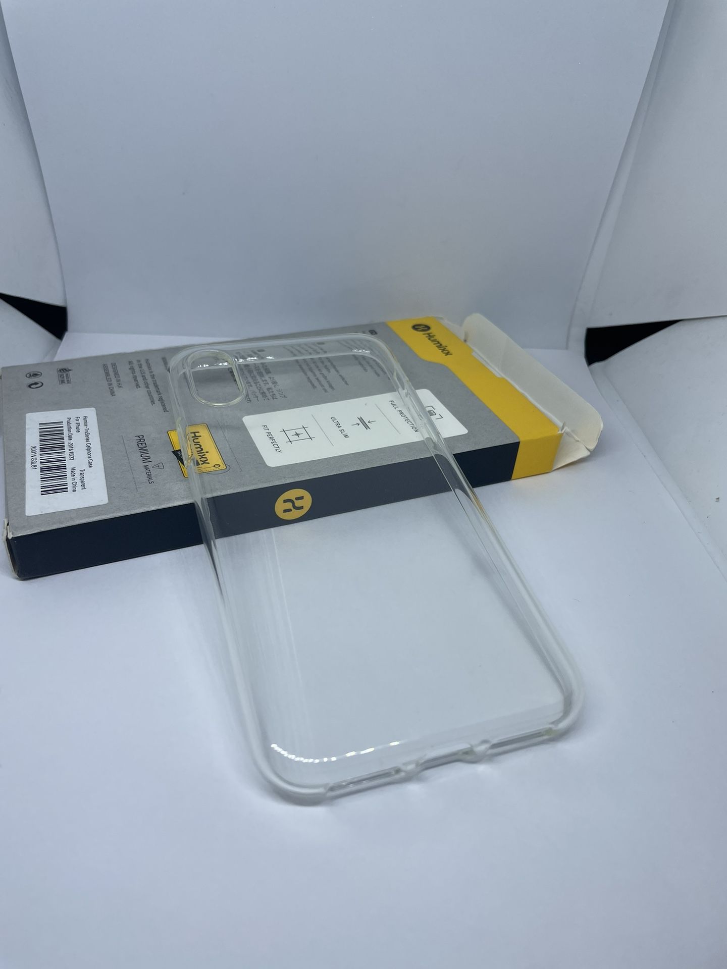 For iPhone X Clear Soft TPU Case