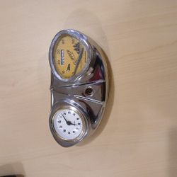 Columbia  Bicycle  1940's Clock & Speedometer With Cable For Sale 