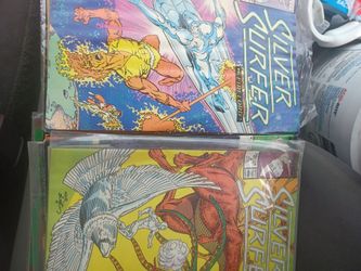 Silver surfer comic books