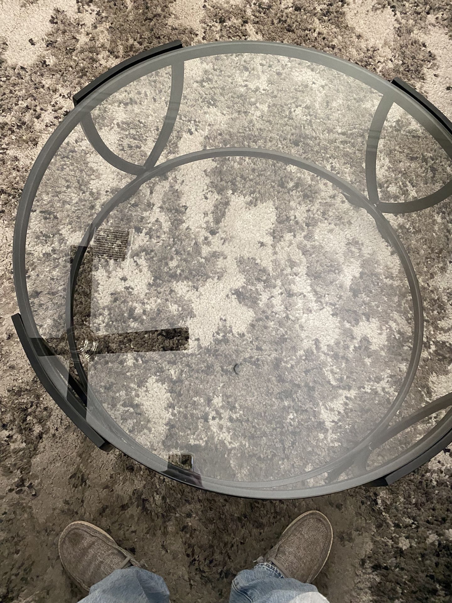 Two end tables And One Coffee Table.