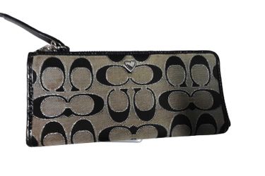 Coach None Seen Black Wallet