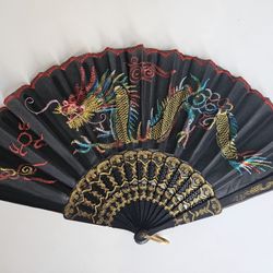 Chinese Dragon Foldable Fan