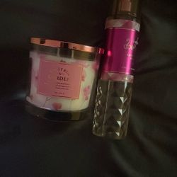 Bath & Body Works Perfume And Candle