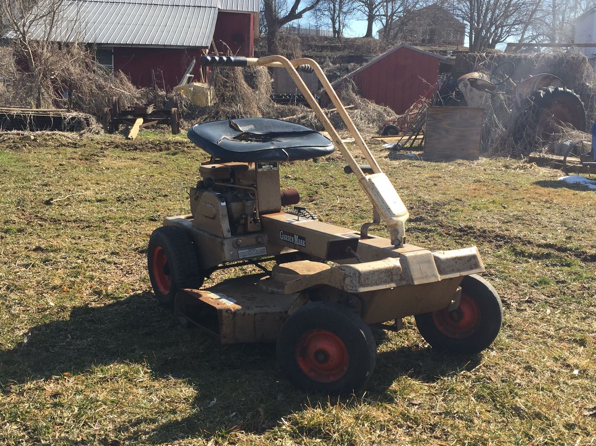 Vintage 1961 Montgomery Wards Riding Mower for Sale in Lancaster, PA