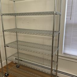 Metal Wire Shelf Unit
