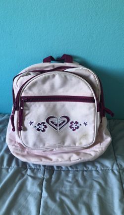 Roxy Girl Light Pink Backpack