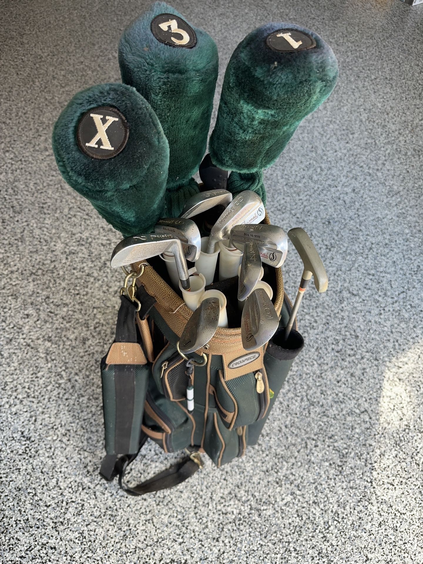 MacGregor Left Handed Golf Clubs