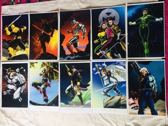 Lot 10 COMIC CON STAR WARS DARTH VADER ACTION FIGURE Signed ART PRINT •• Not Poster Size ••
