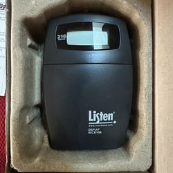 LR-400-216 Listen Portable Display Fm Receiver