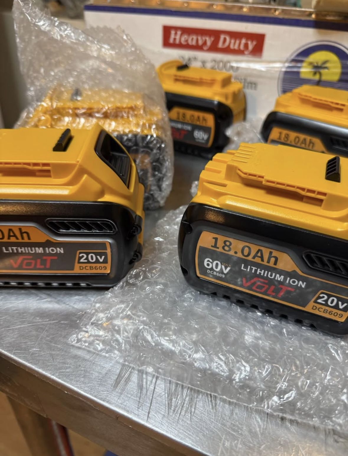 For Dewalt Tools Battery Lithium Ion Flex Volt 18.0ah New Batteries