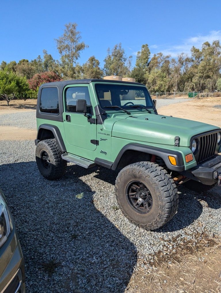 2002 Jeep Wrangler - 4WD Manual 6cyl 4.0L