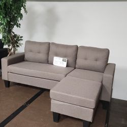 New Sofa With Ottoman
