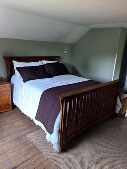 Mission Style Bed Frame