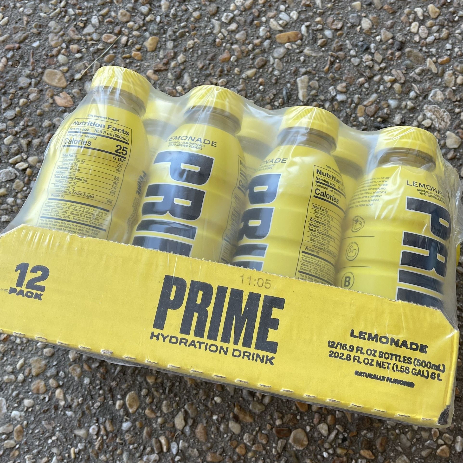 Sealed Limited Edition Lemonade Prime Hydration Venice Beach EXCLUSIVE