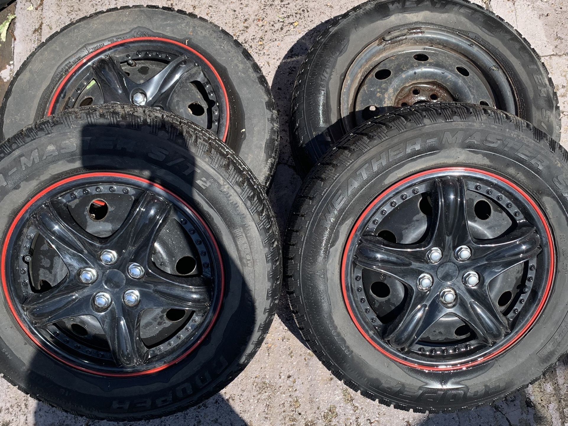 All Set Tire $99.00 (185/70/14) Size