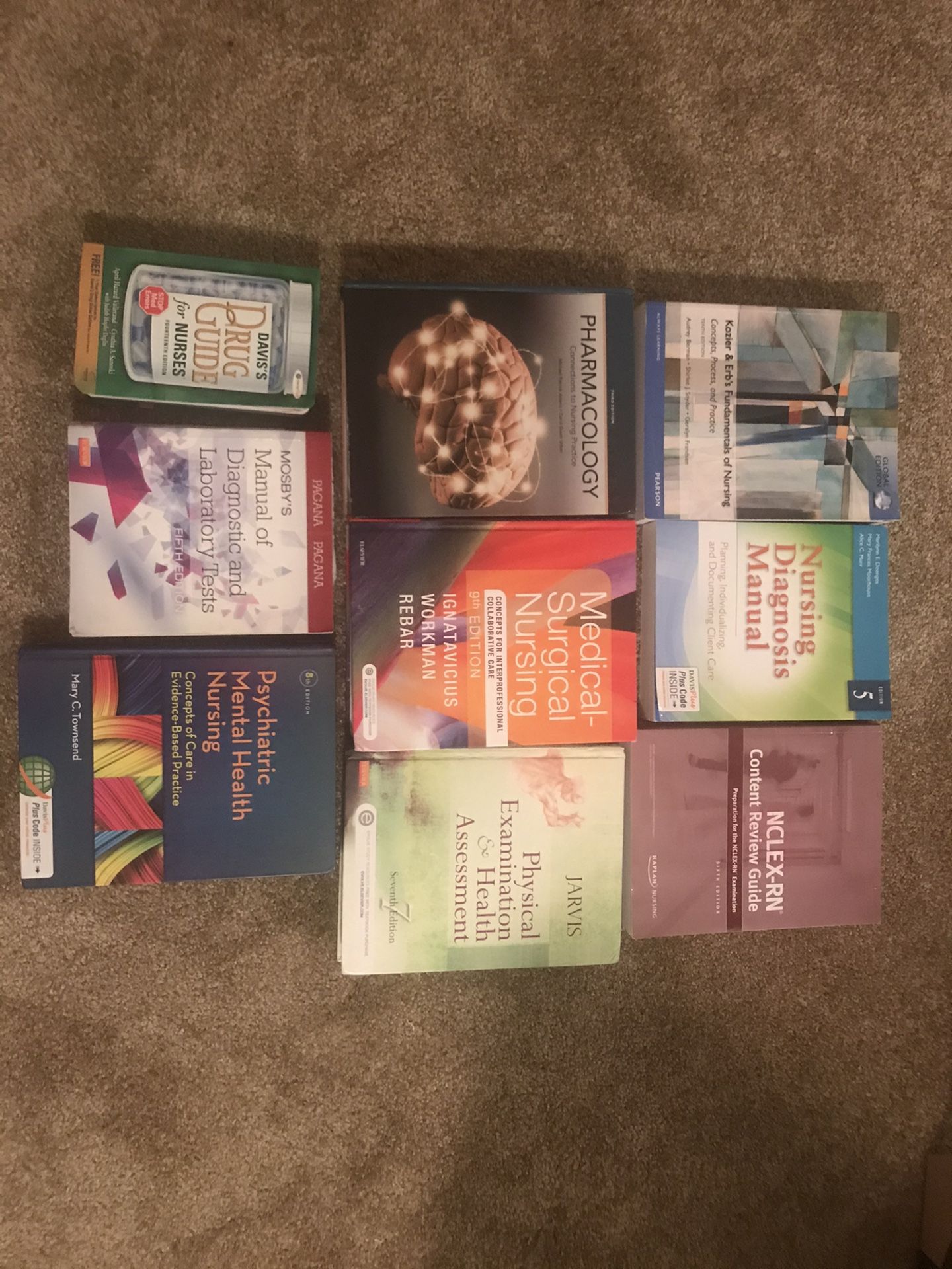 NURSING textbooks