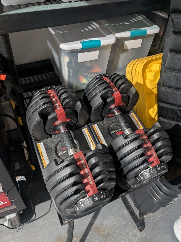 Bowflex Dumbbells Adjustable 