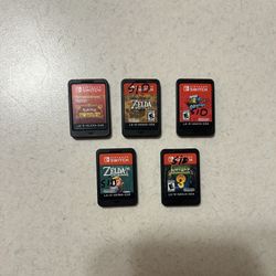 Nintendo Switch Games Bundle $125 for all or read description for individual prices 