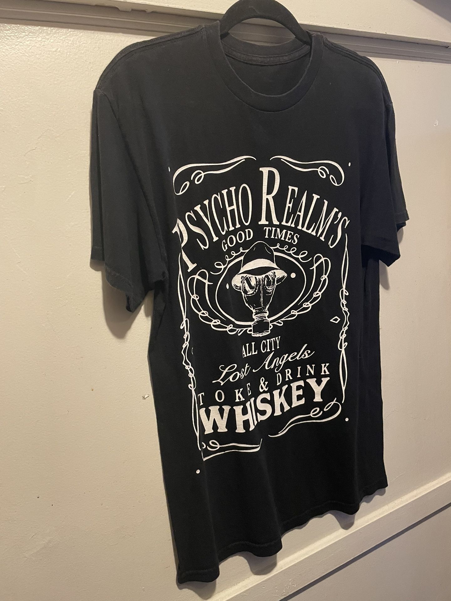 Psycho Realm Toke & Drink Whiskey Shirt