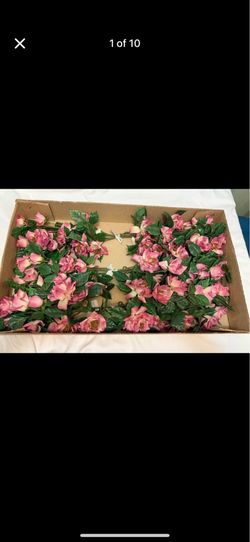 Box of silk roses $20 for the whole box