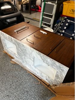 Bathroom double vanity new