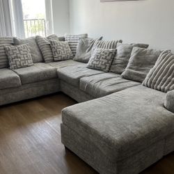 Grey Sectional Couch