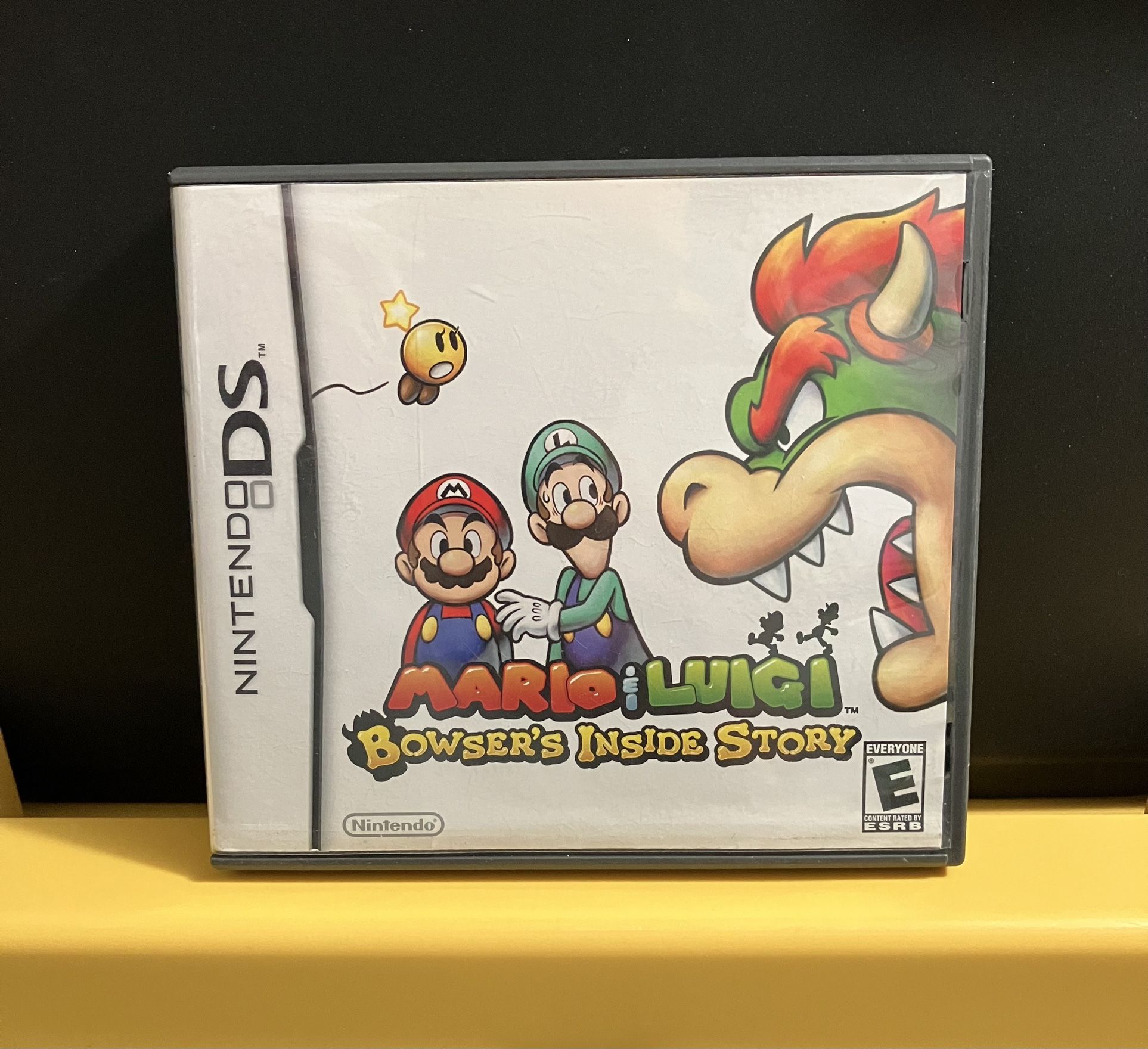 Mario and Luigi Bowser’s Inside Storyfor Nintendo DS video game system xl lite 3ds dsi 2ds Super Bros & brothers