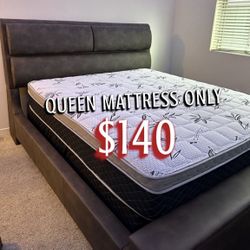 New Queen Mattress Only $140