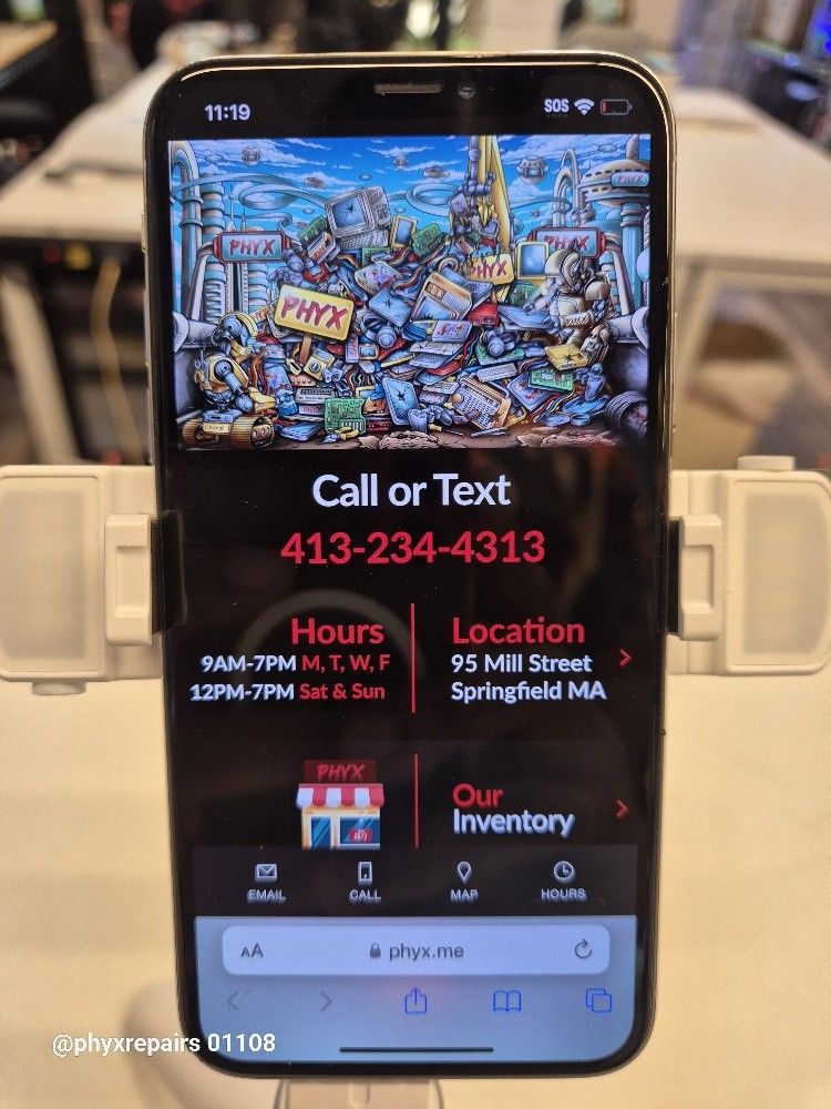 64GB iPhone X, All Carriers + New Battery -6177 $220