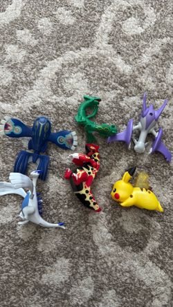 2015 mcdonalds happy meal pokemon figures lot
