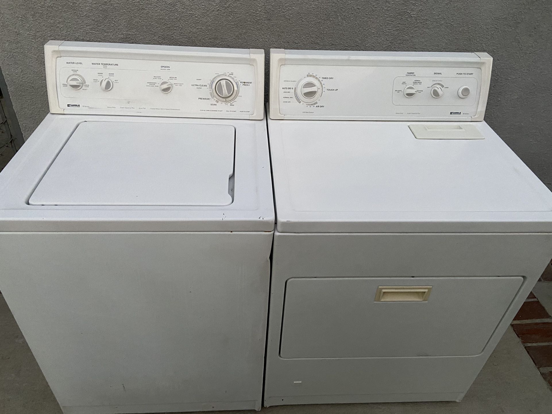 KENMORE WASHER AND GAS DRYER $275 DELIVERED AND INSTALLED