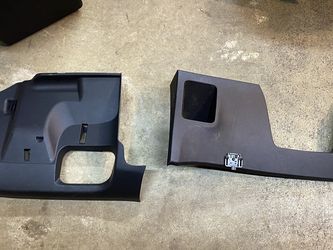 2006-2011 8th Gen Civic SI/EX SEDAN Black Lower Footwell Panels