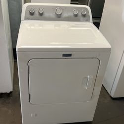 Maytag Gas Dryer In White