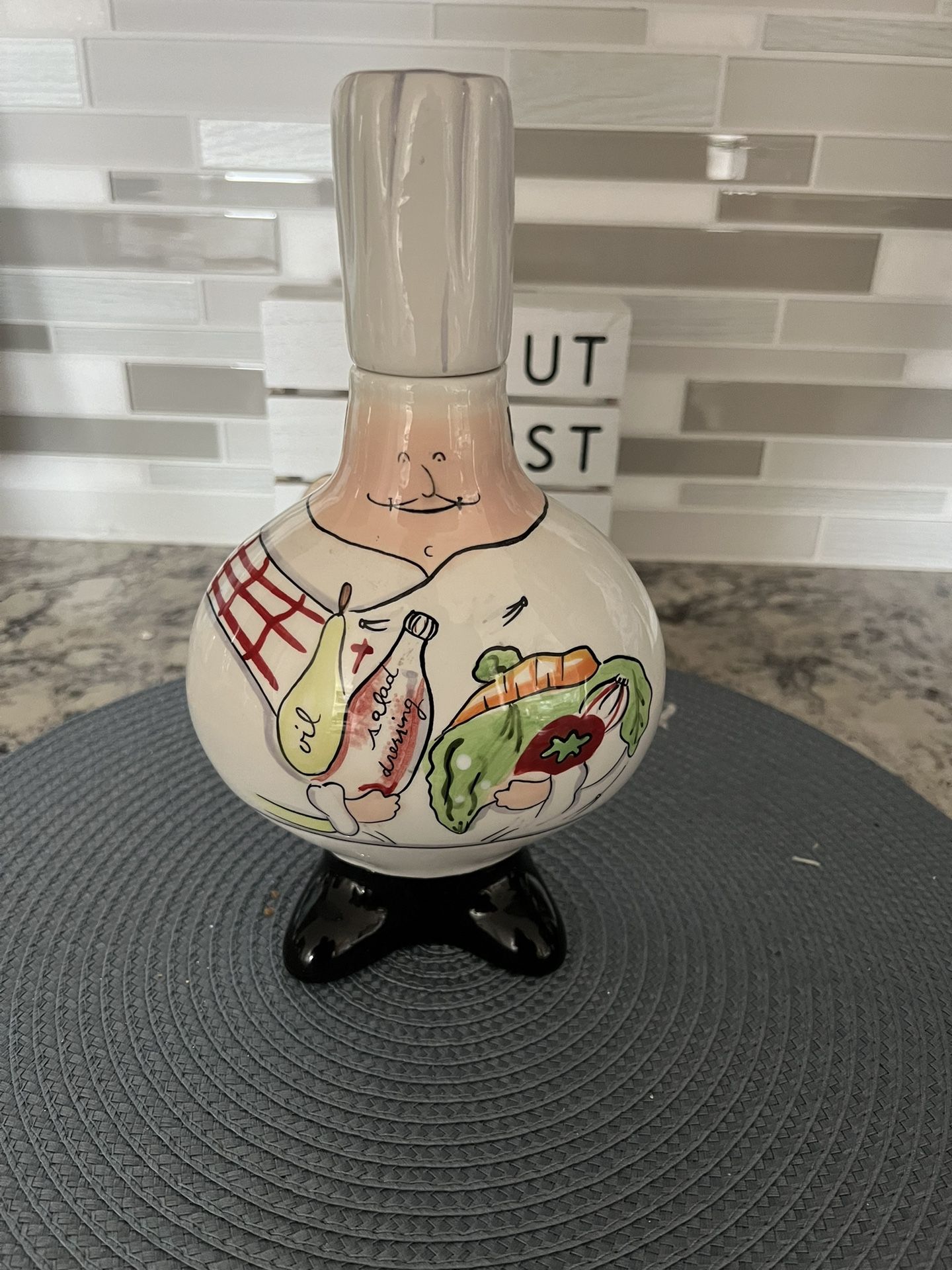 Kitchen Chef Olive Oil Container 