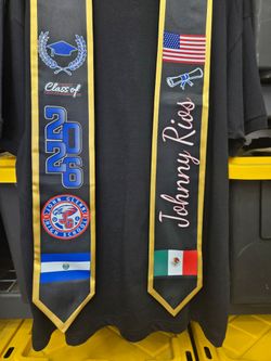 Custom Graduation Stole