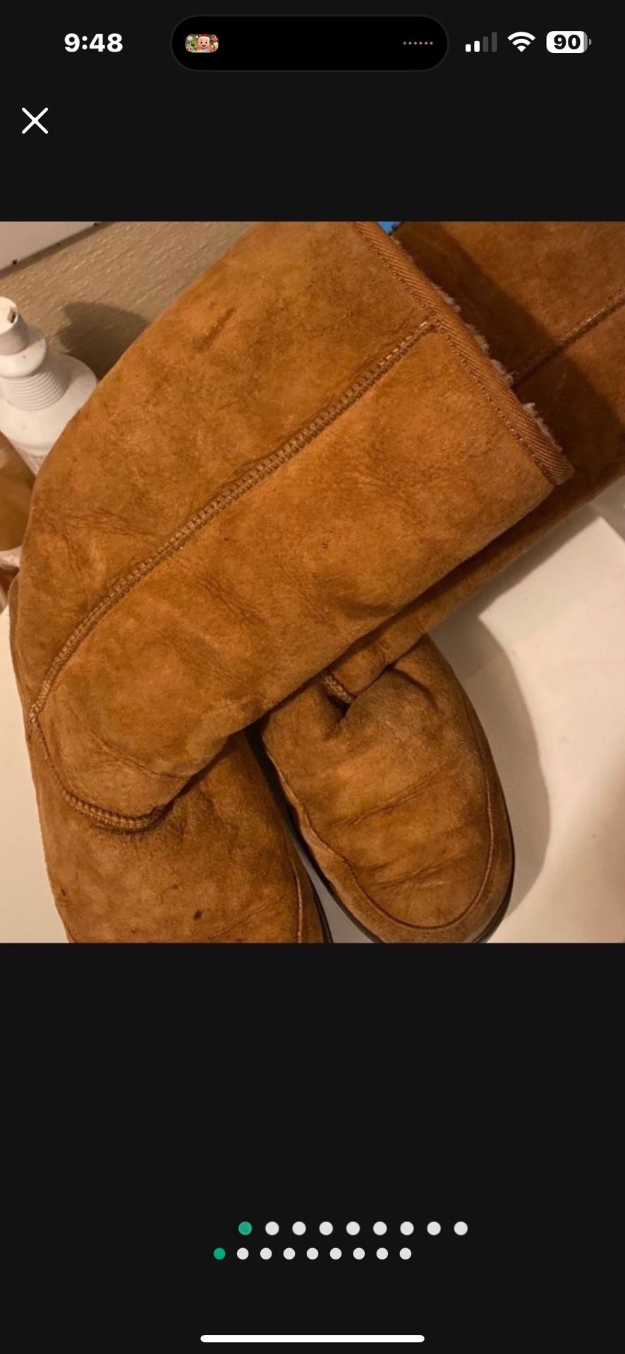Great Very Warm Cozy And Comfortable Boots Size 6W Ugg Brand