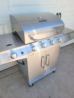 Stainless Char-Broil BBQ-Grill/ Asador