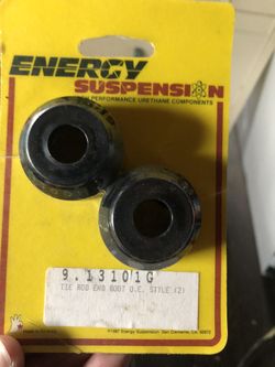Tie rod bushings