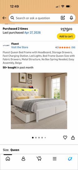 Queen Bed Frame