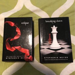 Two Twilight saga Books 