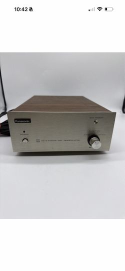 Panasonic SE-405 CD-4 System Disc Demodulator 4 Channel Radar WORK