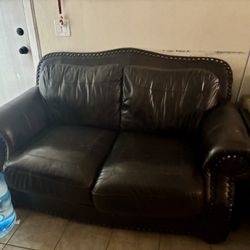 FREE Faux Leather Couch