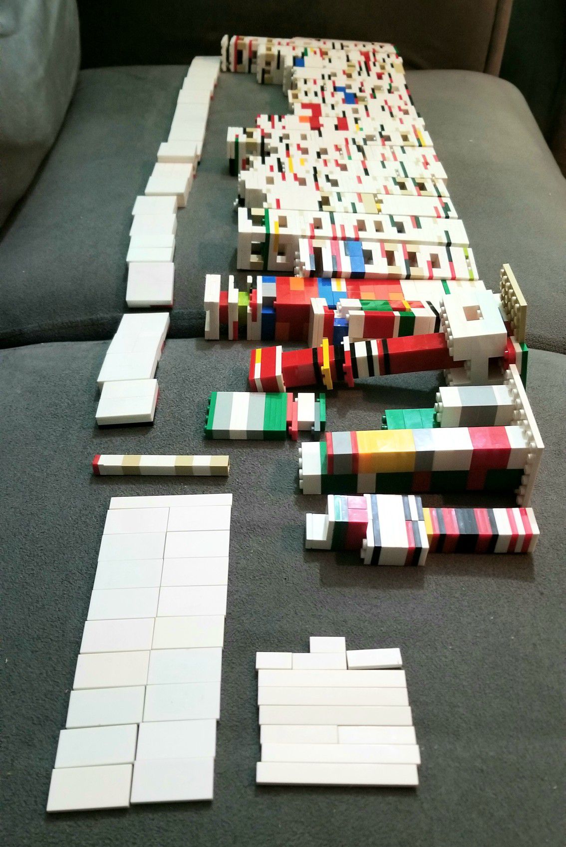 Tons of Lego blocks plus some extras