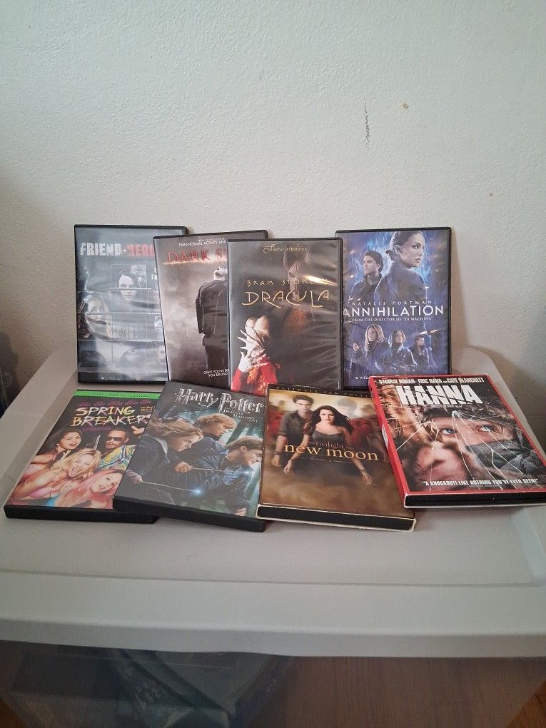 DVDs $5 Each