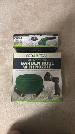 GRASS TRIMMER & GARDEN HOSE
