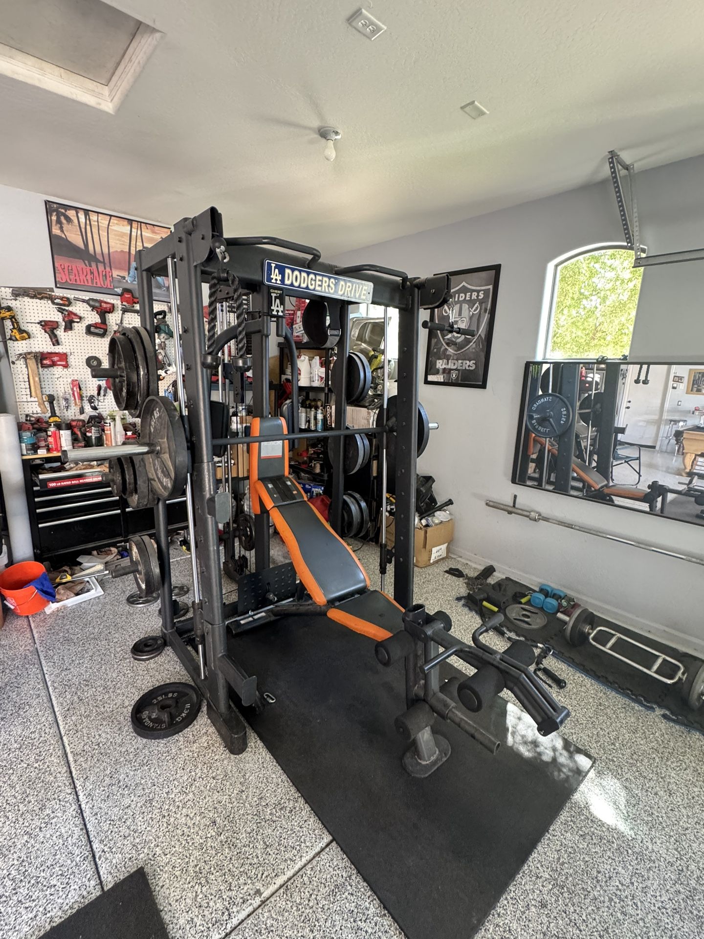 Home Gym With No Weights
