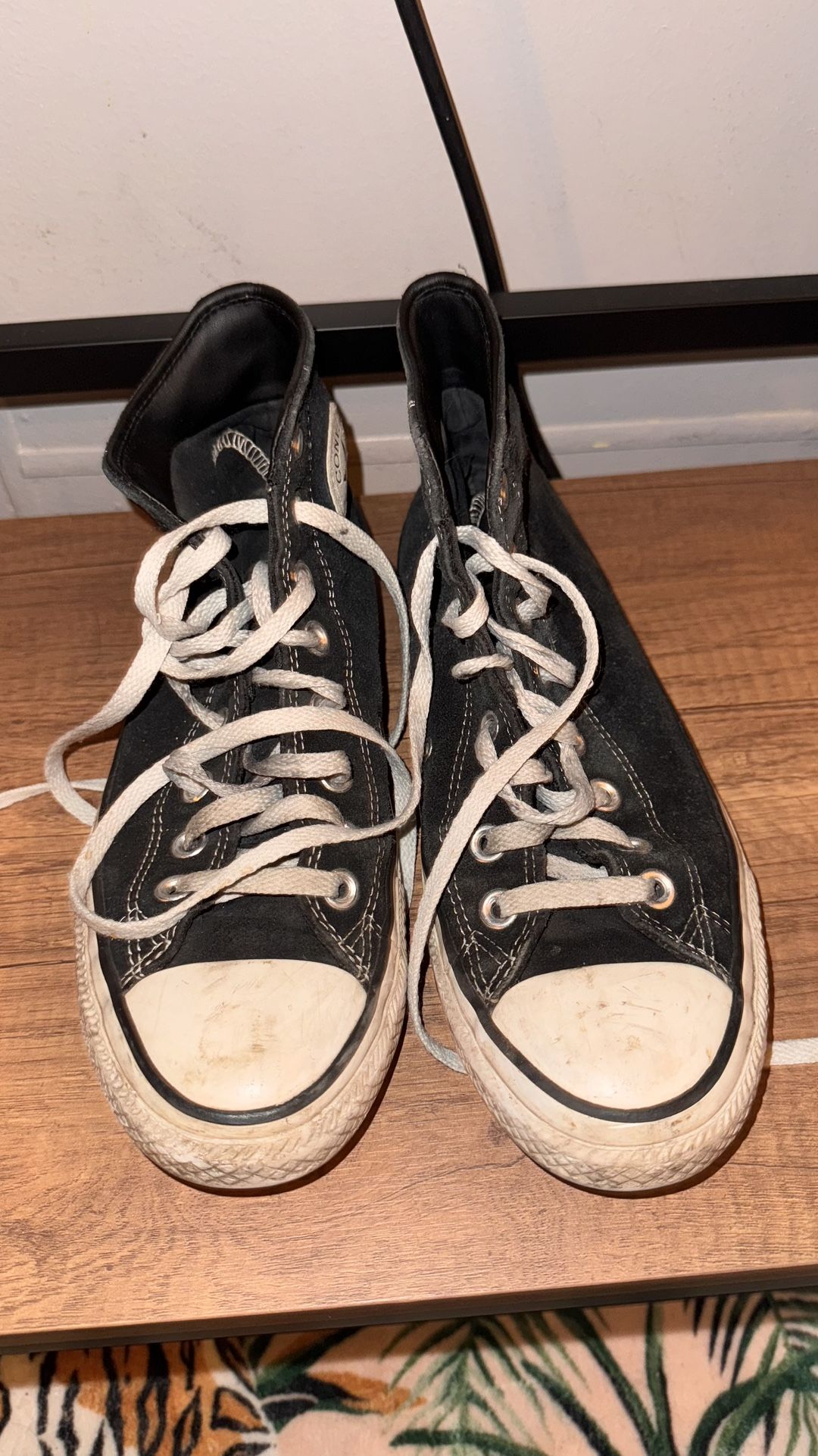 Black High Top Converse 