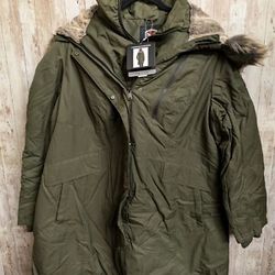 Parka Jacket Medium Female