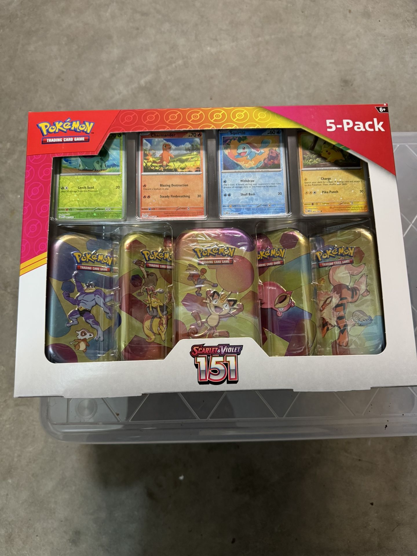 Pokemon 151 Mini Tins